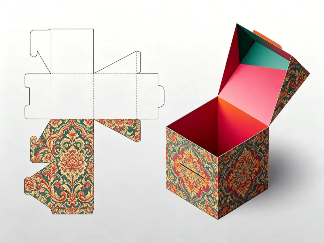color packing cutting line
