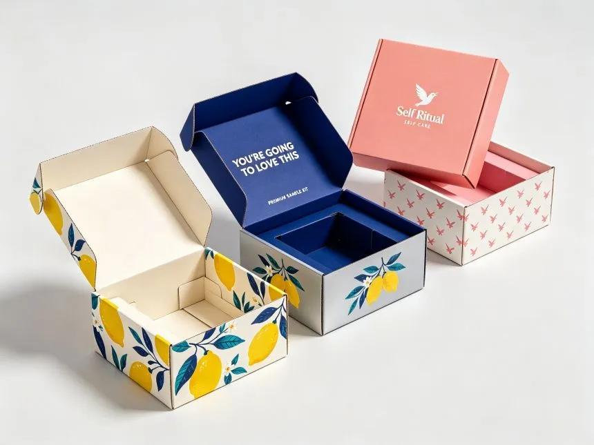 Wholesale Custom Logo Printed Packaging Mailer Boxes