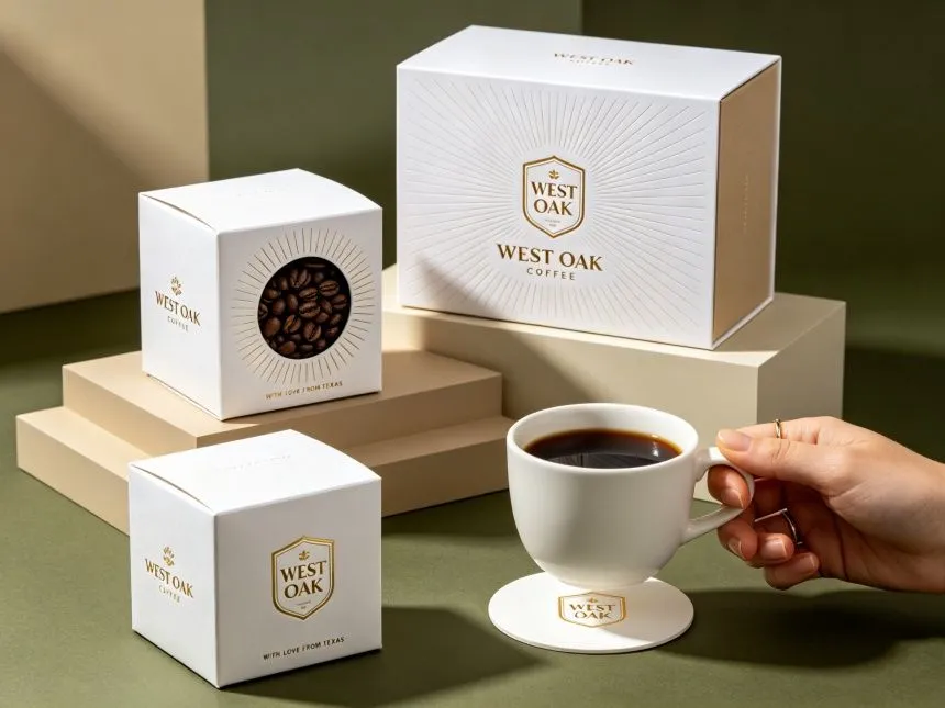 custom rigid coffee boxes