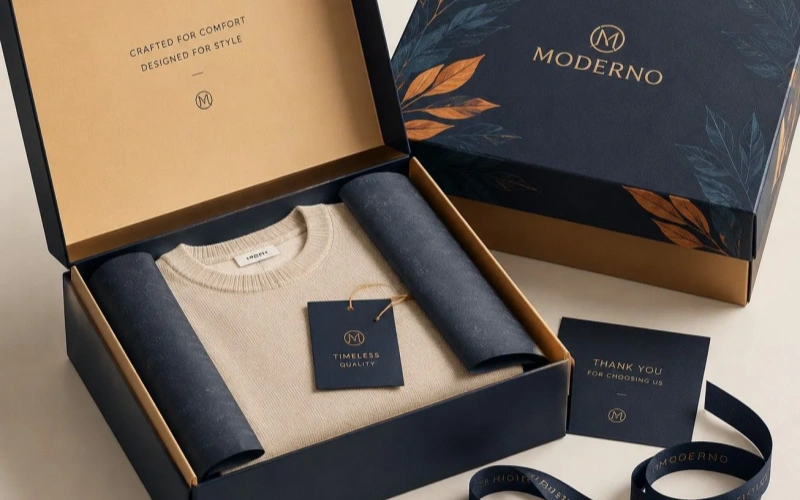 Luxury apparel gift box with premium colorful printing-1