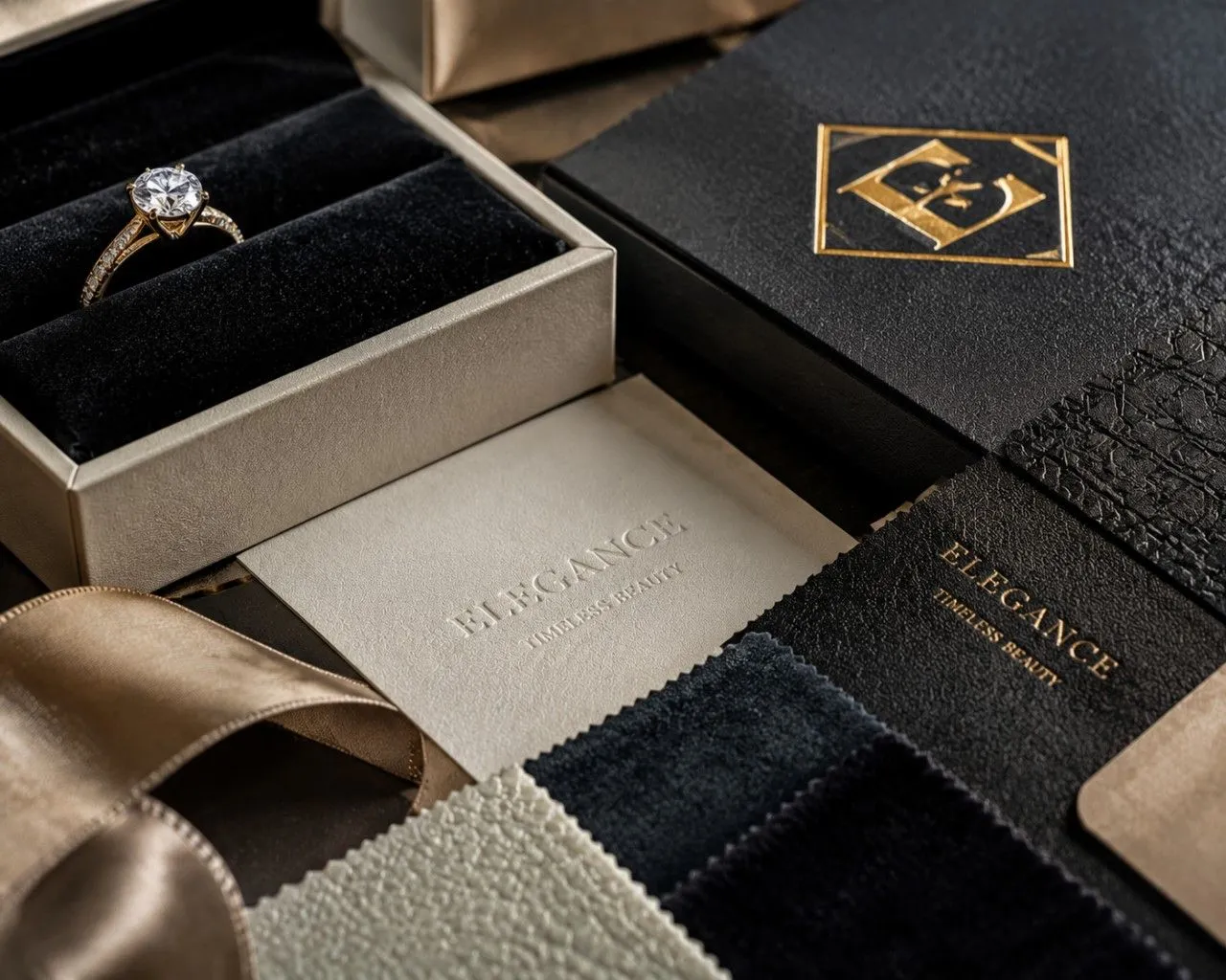 Premium materials and finishing techniques used in luxury jewelry packaging