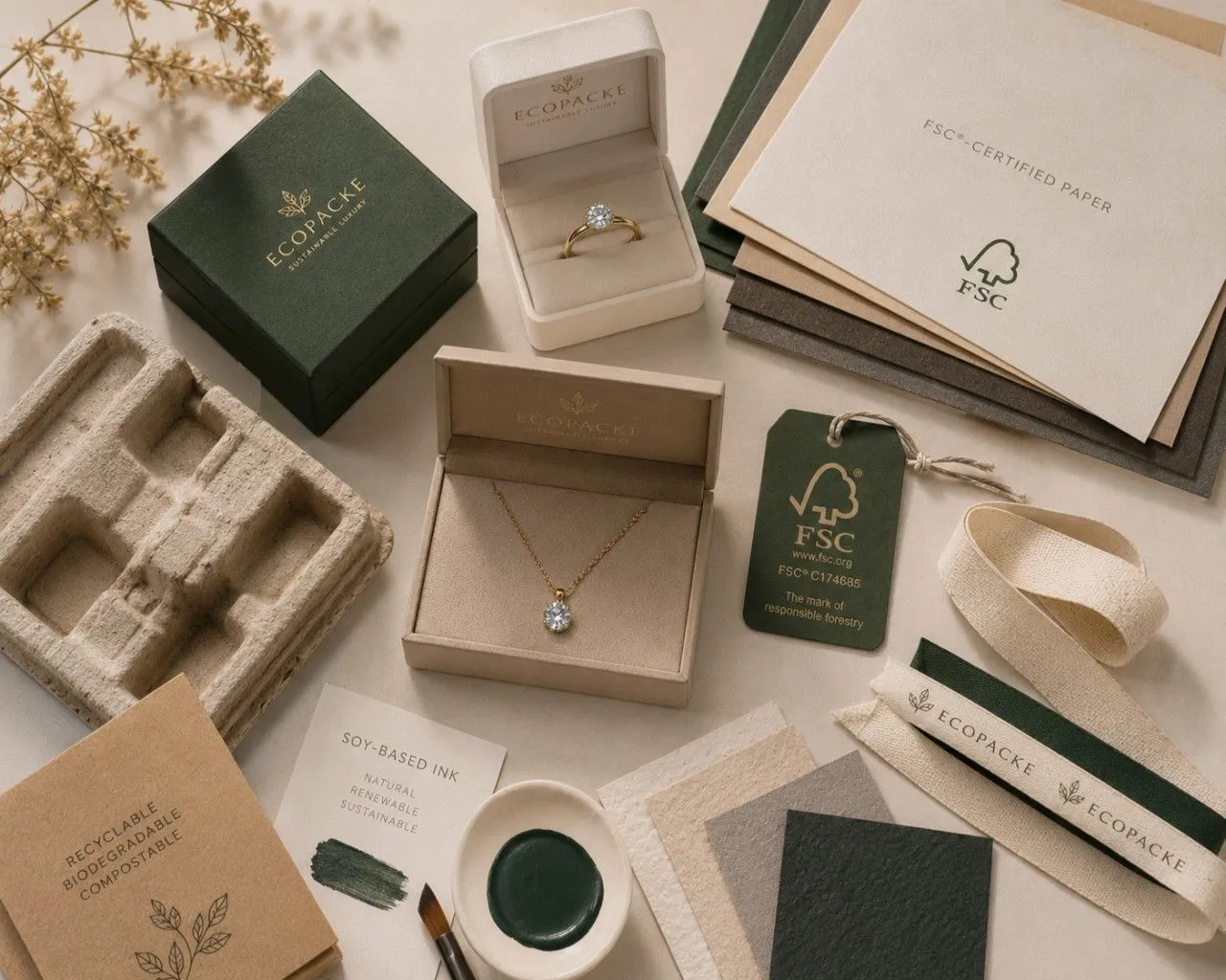 5.Sustainable materials used in luxury jewelry packaging